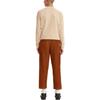 Levis Solid Color Lace-Up Loose Straight Leg Casual Pants Men Bottoms Brick-Red 17614-0004