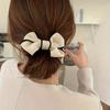 1 stk Koreansk Stil Sløjfe 3D Hårklemme, Minimalistiske og Moderne Hår Accessories til Hestehale