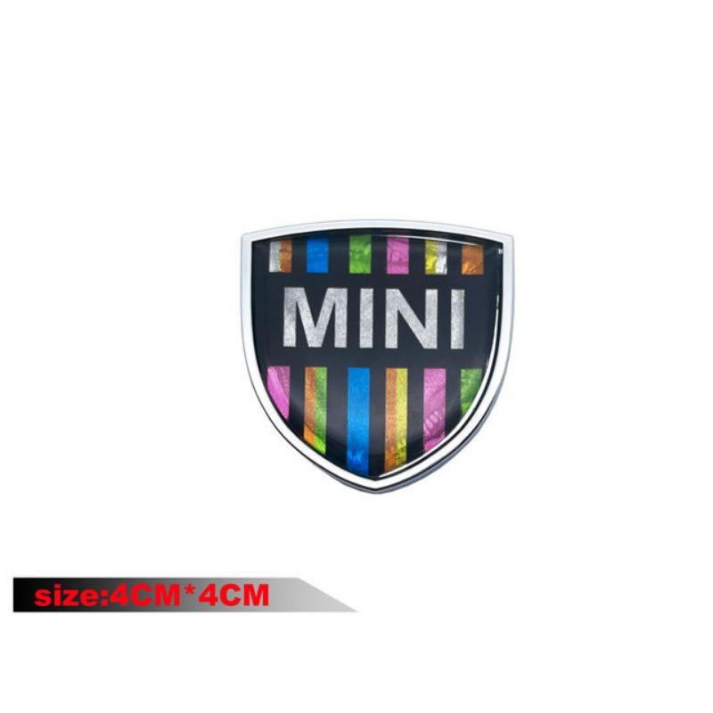 Personality Style Metal Car Sticker Body Badge Door Trim Decal For Mini R56 F55 F56 R57 R58 R60 Clubman Countryman Cooper ONE S