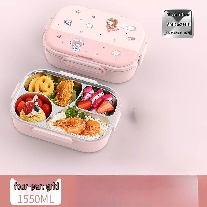Kids Insulated Stainless Steel Bento Lunch Box