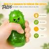 Calming Sensory Play Cactus Pinch Toy for Stress Relief, Soft TPR Rubber Squeeze Fidget Focus Toys School Toy, Cute Cartoon Funny Gifts Kids