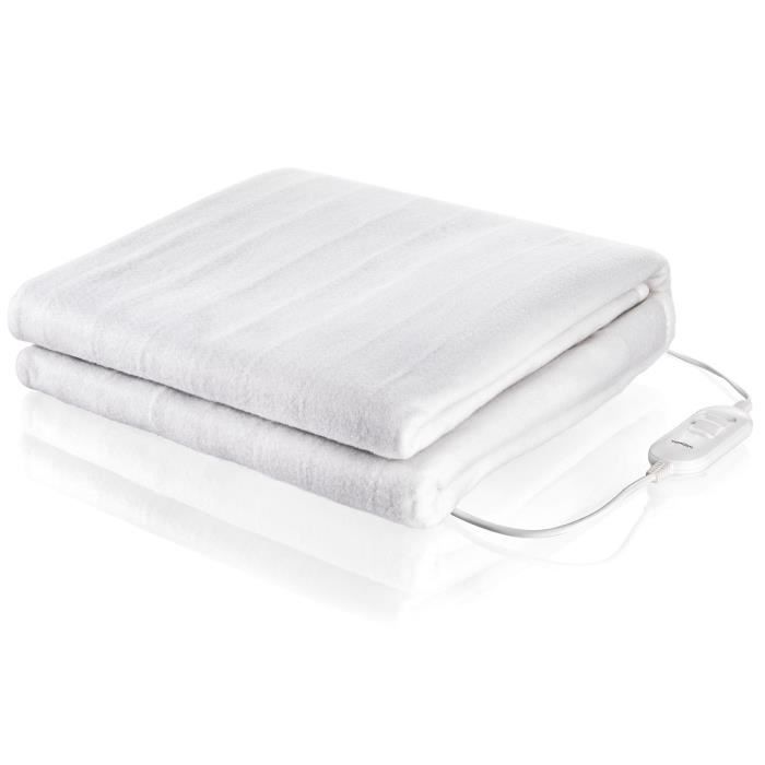 Couverture électrique - TRISTAR - BW-4752 - 160 x 140 cm - 2 zones chauffantes - Lavable en machine