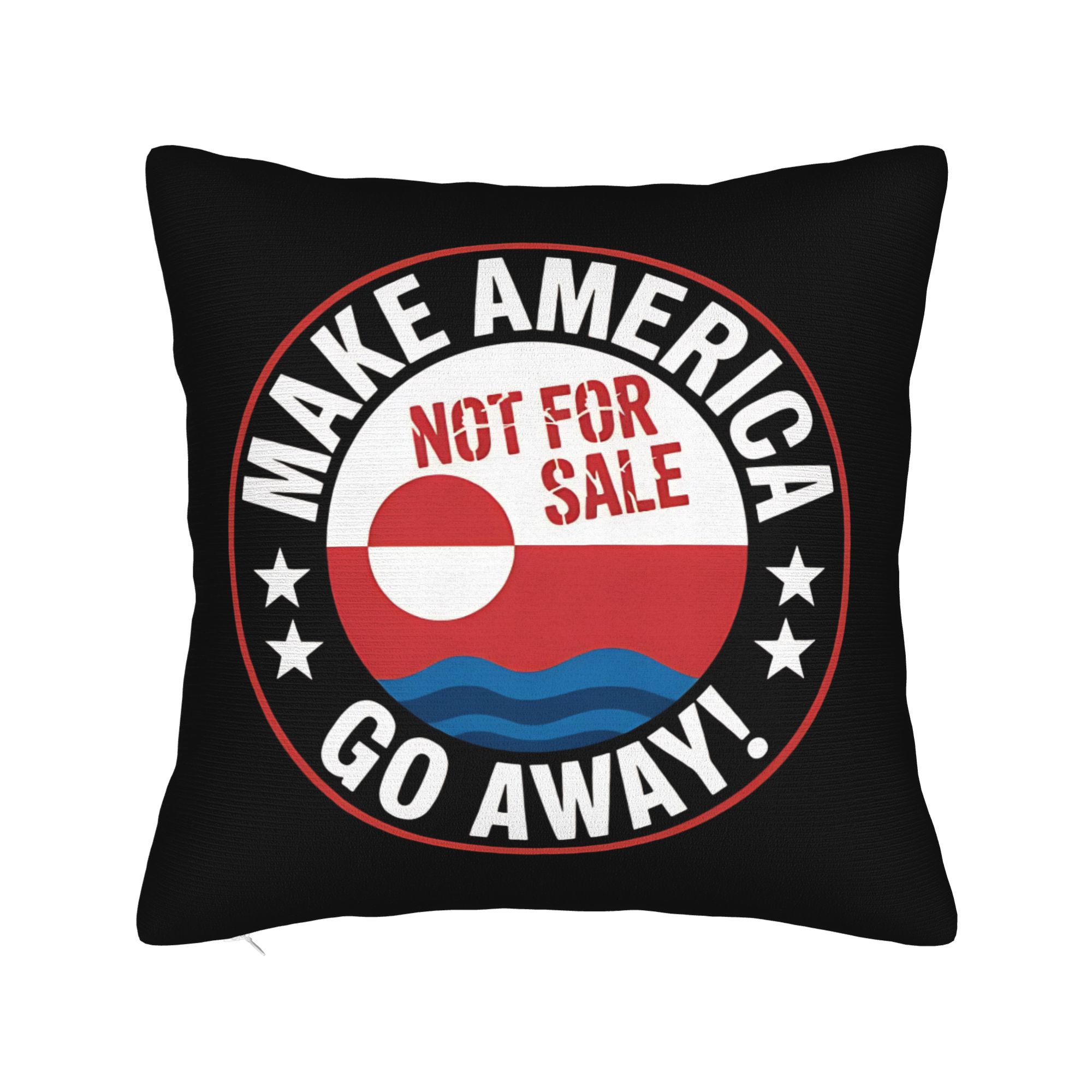 

MAGA Greenland Square Pillow Covers Polyester Seat Cushion Cover Cute Decorative Throw Pillow Case 4040 30x30cm 12x12in