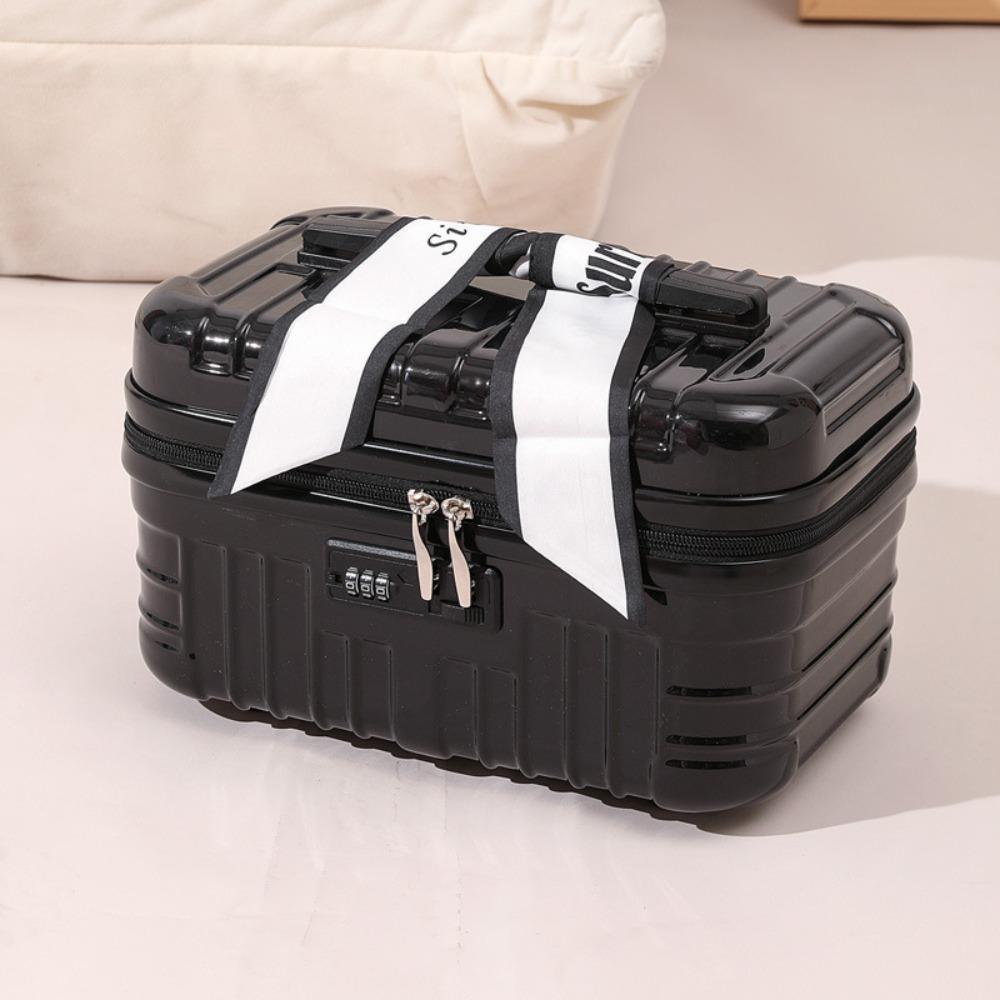 Large Capacity Toiletry Storage Bag 17 Inch Mini Luggage Bag Makeup Bag  Women's Handbag
