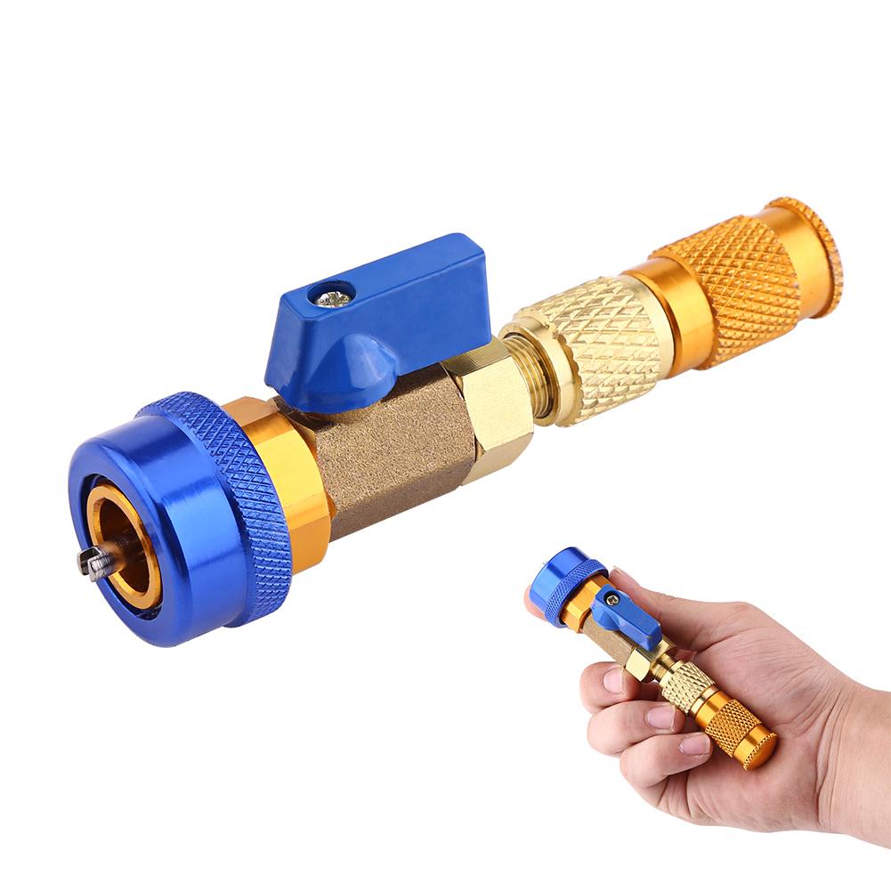 R134a / R12 / CR‑206 Auto Car Air Conditioning Valve Core Quick Remover Installer Low Pressure