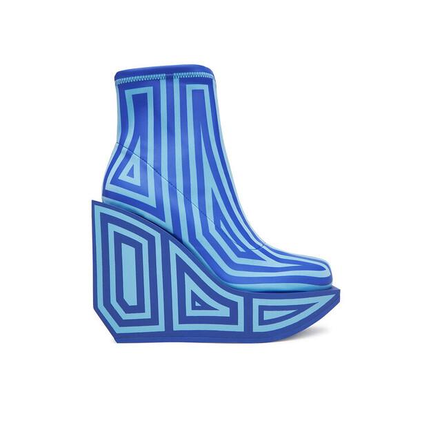 Высокие ботильоны United Nude Wa Bootie 1087965682, синие