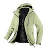 Outdoor 3-in-1 Down Jacket Windproof Waterproof Hiking Camping Winter Coat Men Women