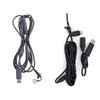 For Grey Black 4 Pin Wired Controller Interface Cable USB Breakaway Cable For  360 Wired Controller Accessories