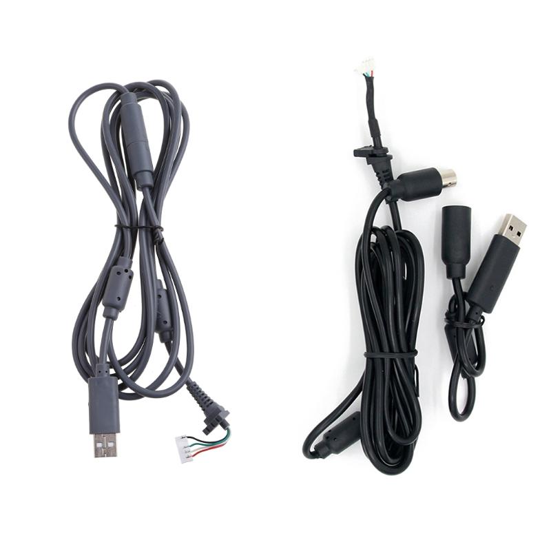 for Grey Black 4 Pin Wired Controller Interface Cable USB Breakaway Cable For 360 Wired Controller Accessories