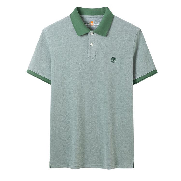 Timberland Comfortable Versatile Moisture-Wicking Breathable Short Sleeve Polo Shirt Men tops A2PFM-A6Z L