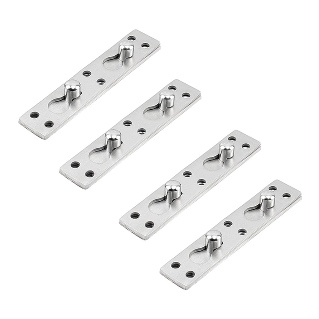 Stainless Steel Bed Rail Fasteners Bed Rail Hinge Connectors Brackets Hanging Buckle Thickened Furniture Hardware