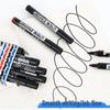 Refillable Large Tip Quick-Dry Black Oil-Based Marker Pen for Logistics