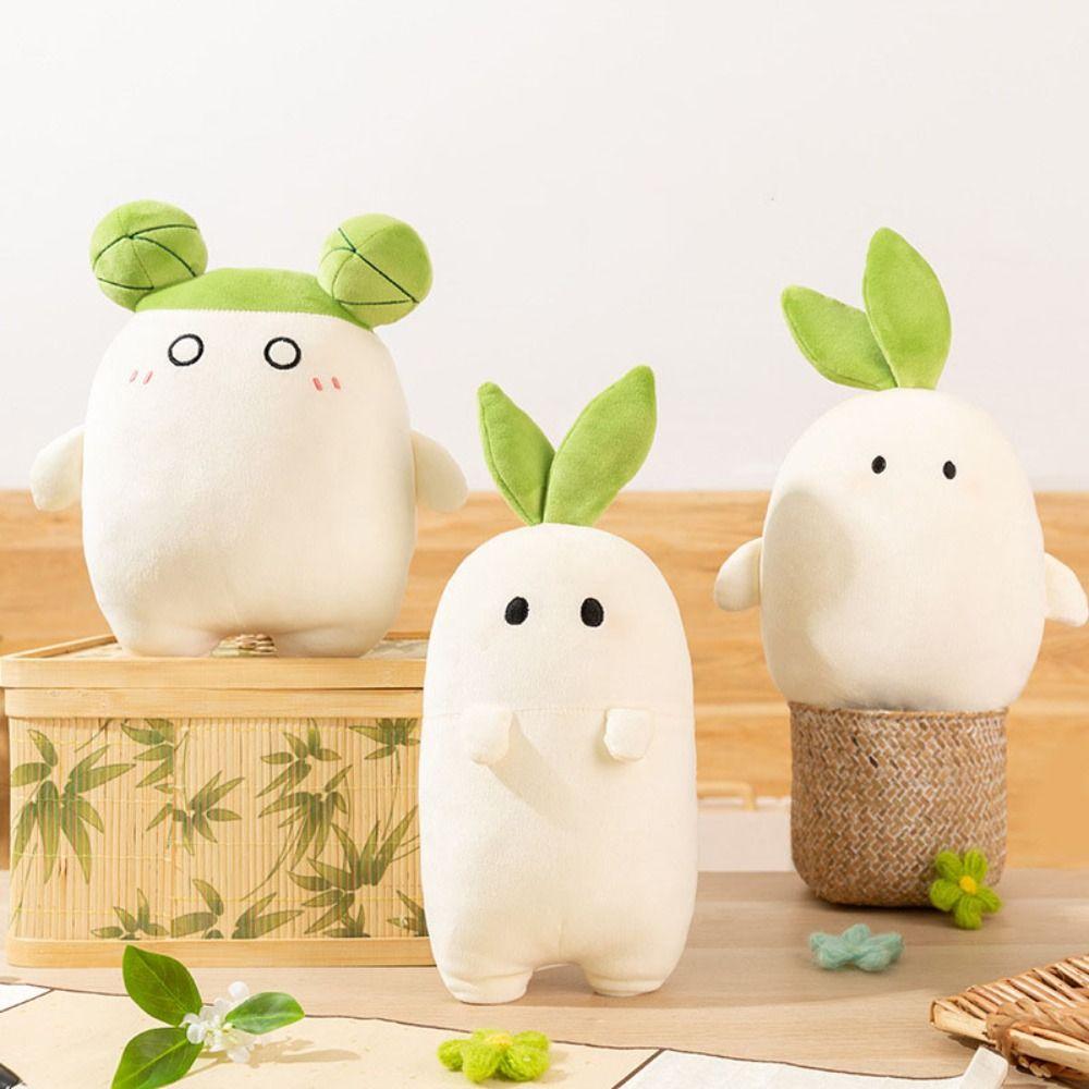 

Дайкон Овощ Мягкие Игрушки PP Хлопок Редька Мягкая Кукла Игрушка Дети Девочка Style D