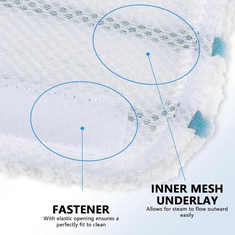 Çok Fonksiyonlu Temizlik Mop Paspasları Buharlı Mop Paspası Mikrofiber Doku Mop Ekleri Çeşitli Zeminler ve Kullanıcılar İçin Uygundur