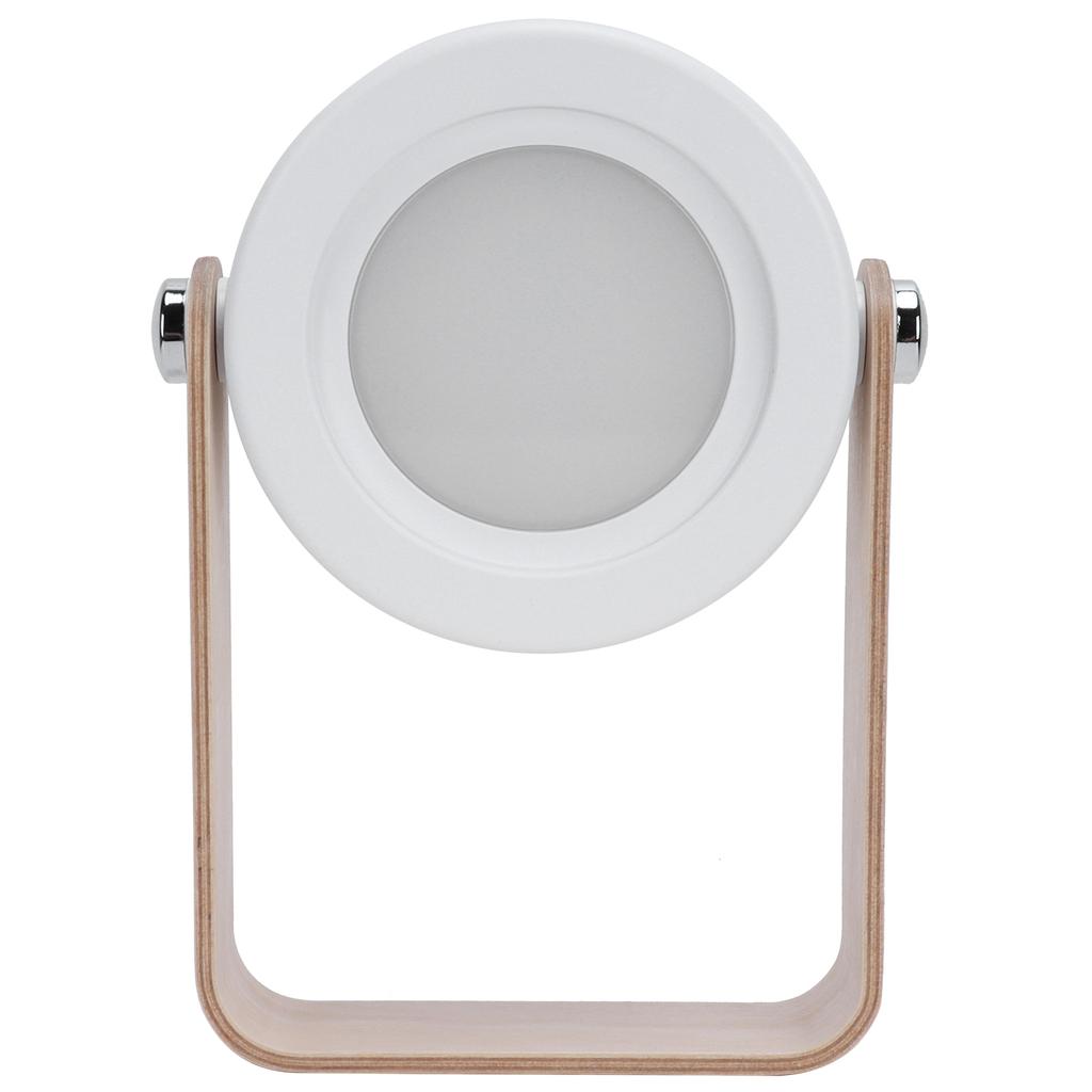 Foldable Reading Lamp Portable Touch Control Dimmable LED Night Light Gift for Bedroom BedsideWhite