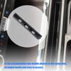 Front Console Organizer Tray Suitable for F250 F350 F450 F550 2023-2026, Silicone Phone Holder Insert with Cable Access