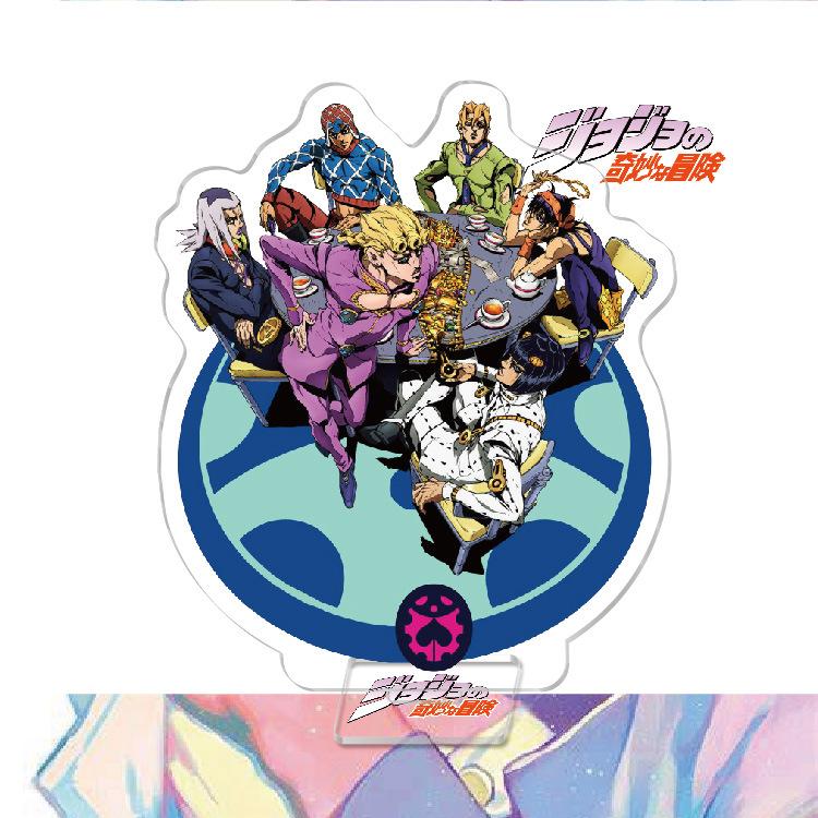 

Аниме Джорно акриловая подставка для персонажей, модель окрашенного стола, украшение, подарок, сделай сам, любители аниме 16cm