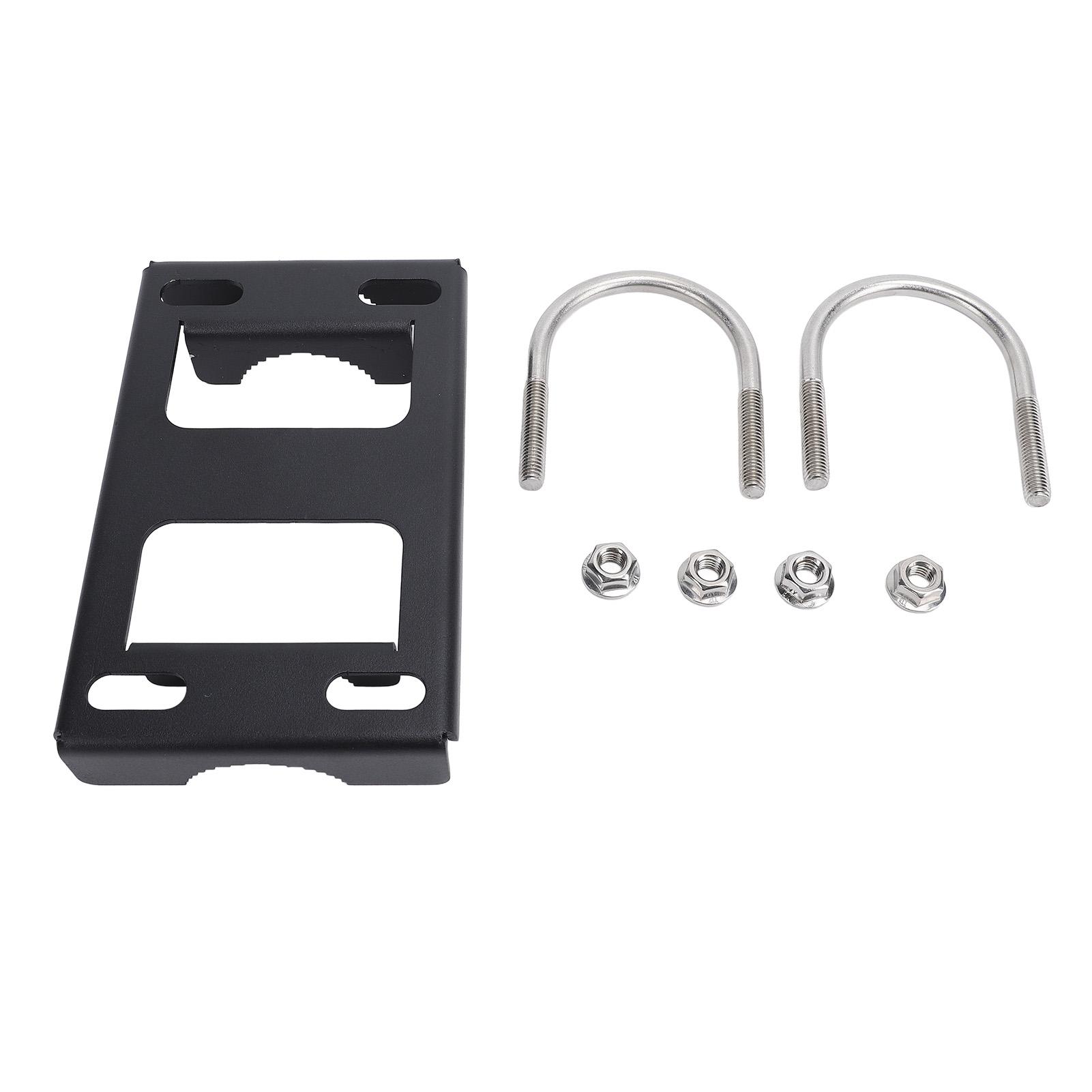 

Satellite Dish Mounting Kit for V2 Iron Double U Bolt Clamp Antenna Pole Mount Bracket for Outdoor