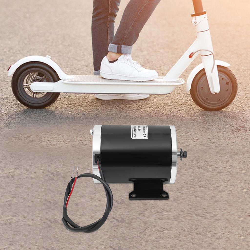 1000W 36V Kartáčový Motor 3000RPM MY1020 Kartáčový DC Elektrický Motor pro Skútr Go-Kart Elektrokola DIY