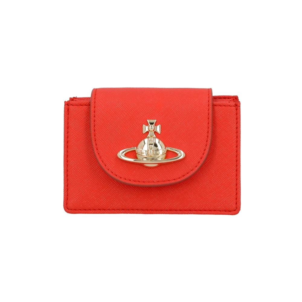 

Vivienne Westwood Saffiano Flap Card Wallet 5402000aw S0021 F402 5402000AW S0021 F402
