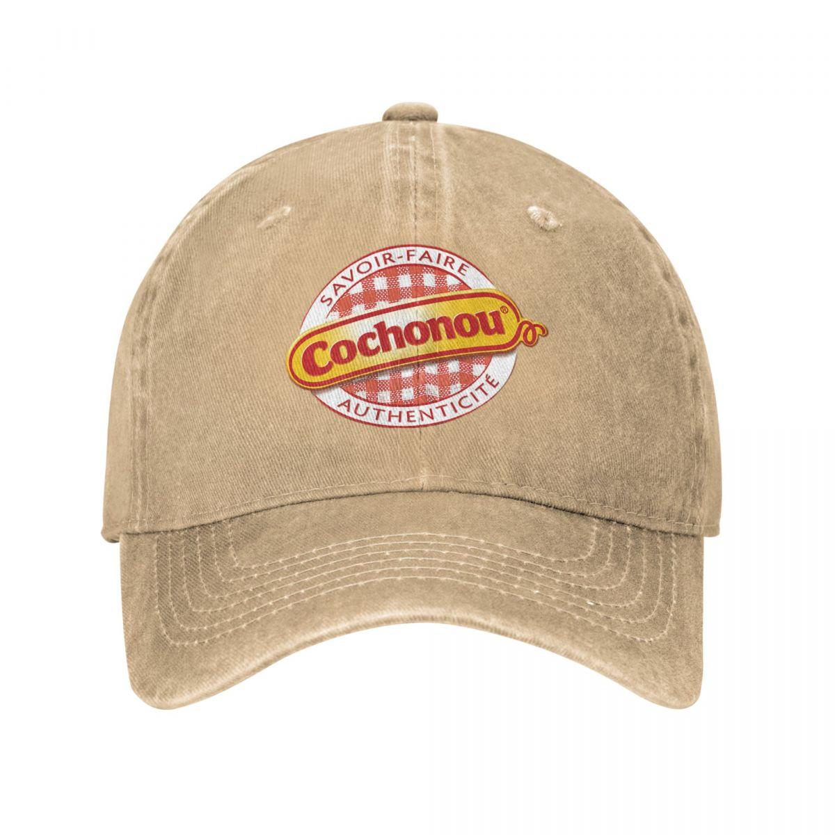 

Cochonou Бейсболка Vintage Distressed Washed Red Plaid Style Головні убори Чоловіки Жінки На відкритому повітрі Біг Гольф Подарунки Кепки Капелюх One Size