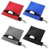 Lightweight Golf Ball Bag Golf Tees Storage Pouch with Carabiner Waist Bag Small Sports Accessory Bag for Men and Women