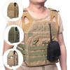 Tactical Walkie Talkie Carry Bag Molle Radio Pouch Holder Pocket Portable Outdoor Hunting Sports Waist Bag Interphone Holster