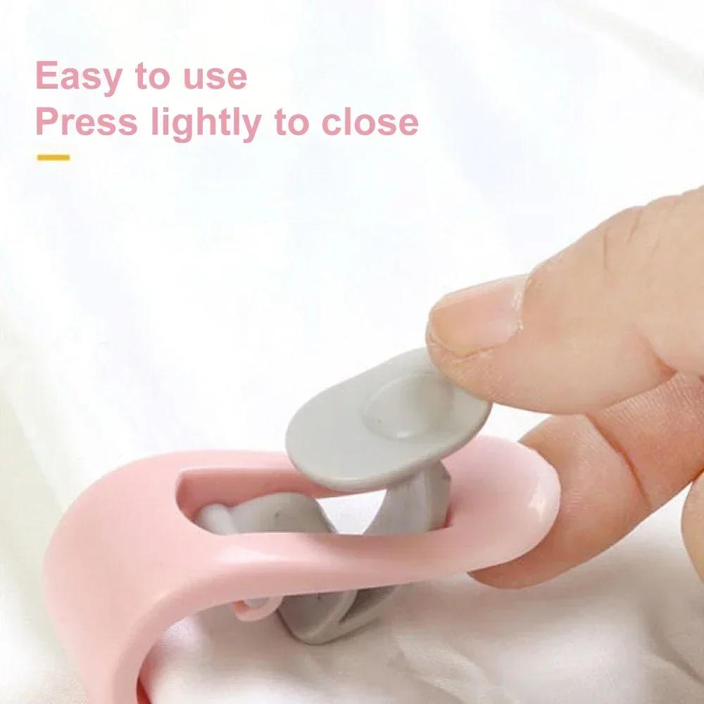 6PCS Anti-slip and Needle-free Mattresses Quilt Holder Bed Accessories Quilt Cover Blanket Clip Tongs Anti-running Clothespin