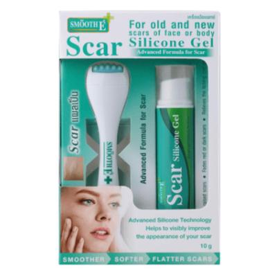 Scar silikonový gel 10 G. + Scar Roller - Thai