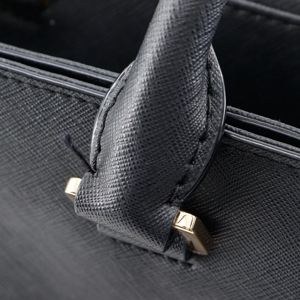 Michael Kors 2WAYShoulder Handbag 35S6GSOT2L black leather Women Used