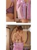 Elegant Ancient Style Embroidered Lingerie - Sexy Transparent Quick Release Exotic Dancer Flirting Set