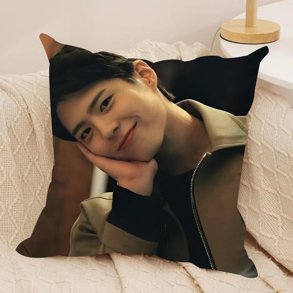Park Bo - Gum Cushion Cover Soft Plush Fabric Double-Sided Printed Sofa Cushion Cover For All Seasons Home Decor Gift