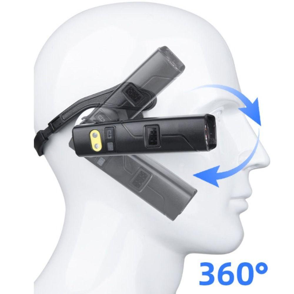 High Brightness Removable Ear Hook Headlight USB Rechargeable Headlamp  Mountain Climbing