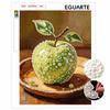 Pearl Painting Kit Green Apple Fruit Painting Art Handmade Diy Home Decoration Painting