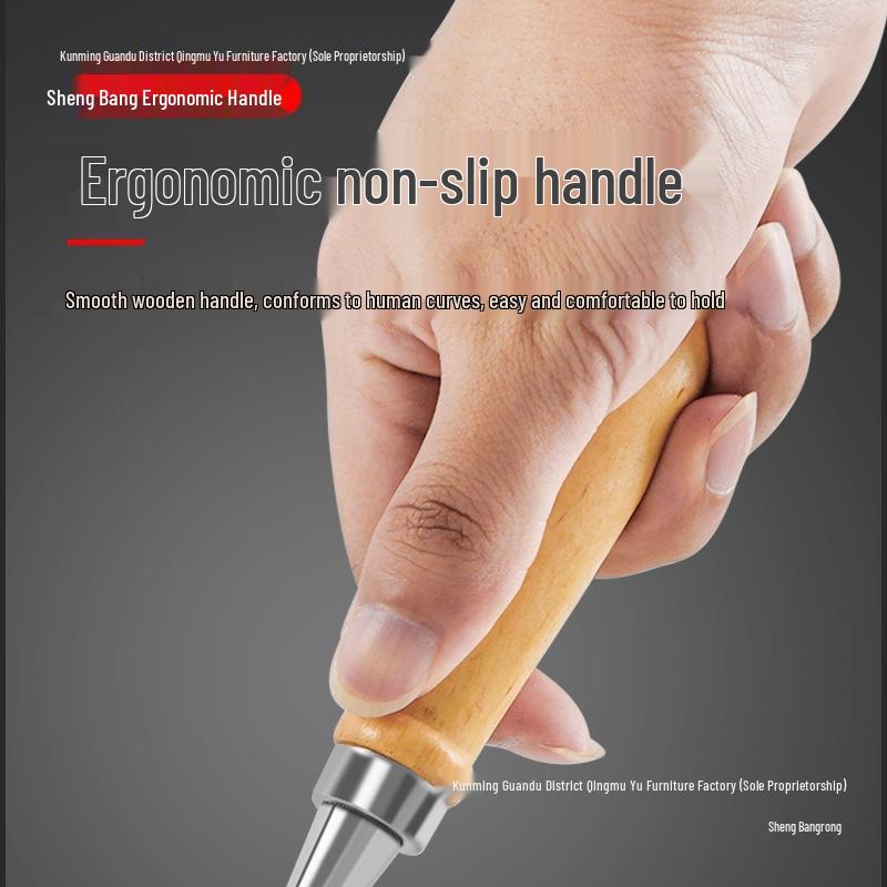 Chrome Vanadium Steel Woodworking Chisel Set with Wooden Handles