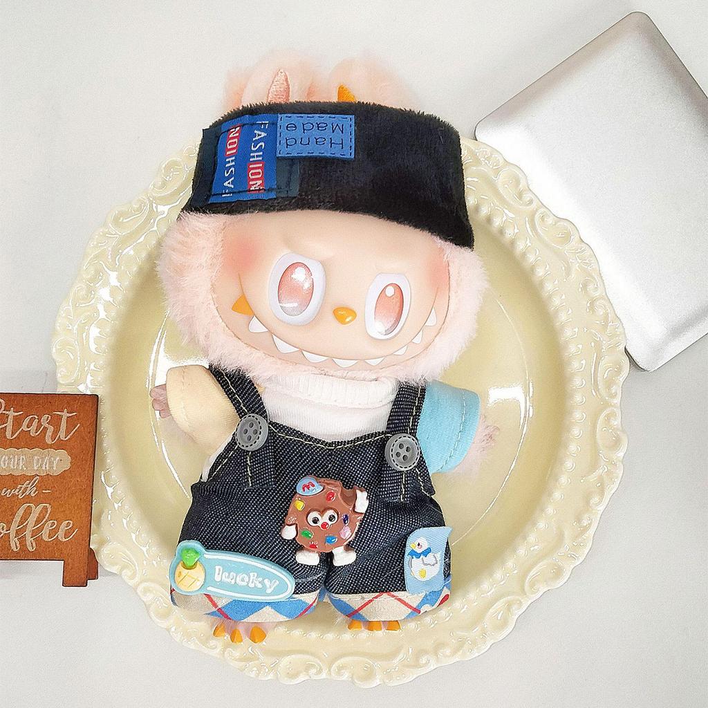 17cm Labubu Doll Clothing Set for 3.0 and First/Second Generation Sitting Party Blind Box Skirt