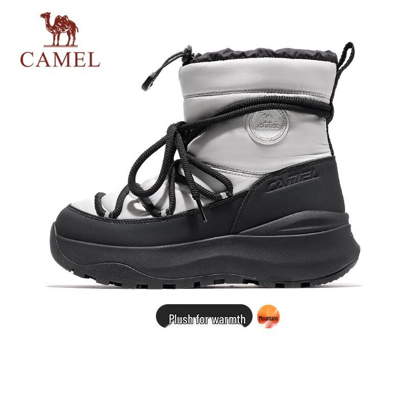 CAMEL Women s Fleece-Lined Thick Sole Snow Boots K25C09Q7006 35