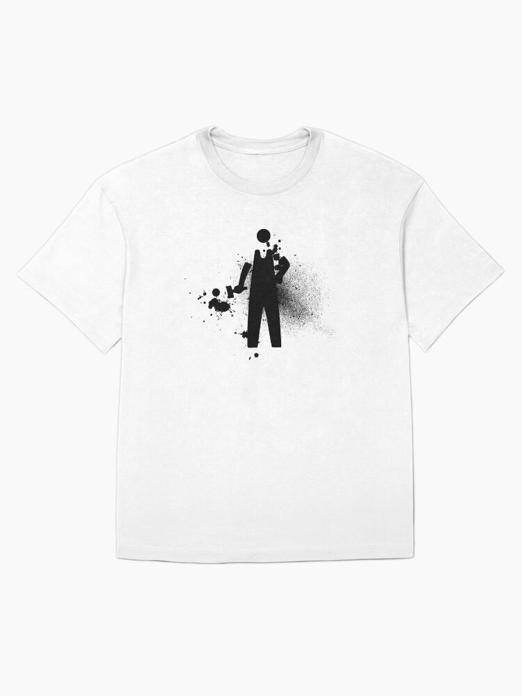 Work Hard Übergroßes T-Shirt