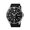 Casio Collection personnalisée MDV 106 1 Mouvement à Quartz Bracelet en Acier Inoxydable Montre Unisexe Cadran Noir MDV-106-1A(Watch4--)