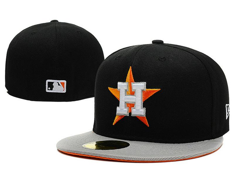 Houston Astros Sun Protection Closed-face Baseball Cap - Fully Sealed Embroidered Hat