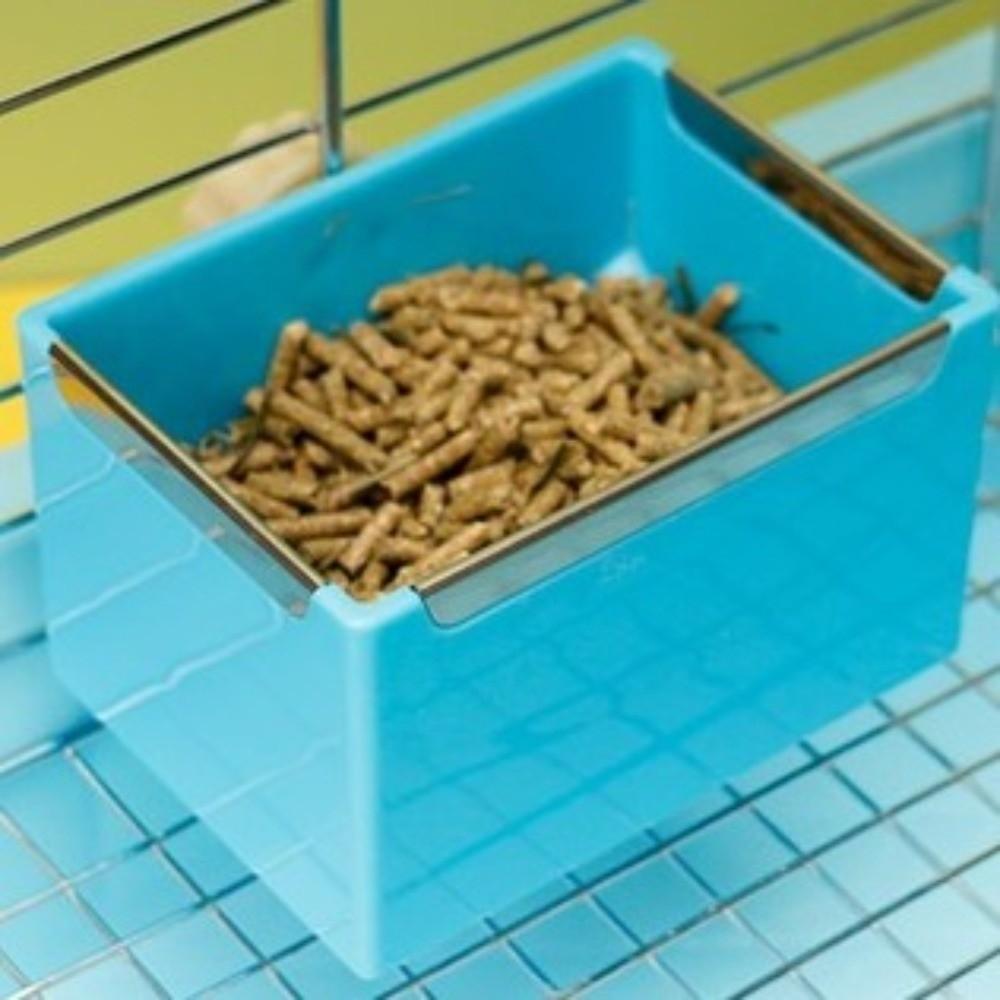 Wall Mount Bunny Hay Feeder Detachable Hamster Hanging Bowl Practical Rabbit Hanging Feeder Travel