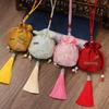 Dragon Boat Festival Hanfu Brocade Sachet: Retro Car Pendant & Personal Accessory