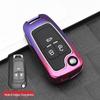 Gradient Key Case for Buick: Fits Verano, LaCrosse, Encore, Regal, Yinglang - Folding Design with Buckle