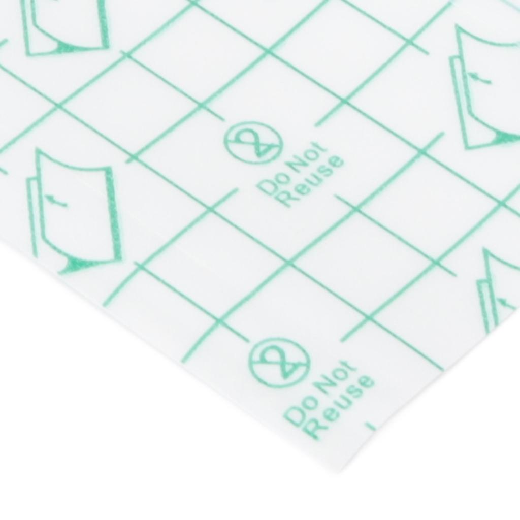 100PCS Waterproof Adhesive Bandage Cover 10x12cm Transparent Stretch Film Dressing Antiseep Breathable for Shower