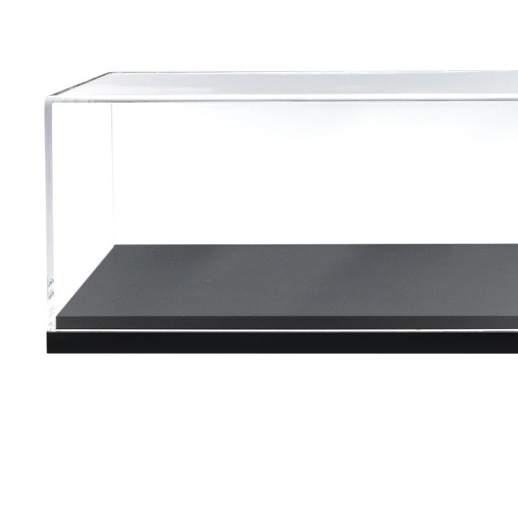 Clear Acrylic Case Storage Organizer Crafts Dustproof with Base Toy Cars Showcase Car Model Storage for Cosmetics Toys Souvenirs