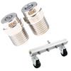 2Pcs 0/15/25/40 Degree Water Jet Angle Speed 1/4Thread Pressure Washer Cleaning Nozzle For Pressure Washer Jet Wash Spray Nozzle