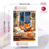 storybook Art 100% Round Full Drill 5D DIY Diamond Painting Embroidery Cross Stitch Rhinestone Décor toilet 3 piece set