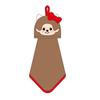 K-Company Monchhichi X Hello Kitty Hand Towel Mascot MKT-OM H37.8 X W17.8 X D3cm