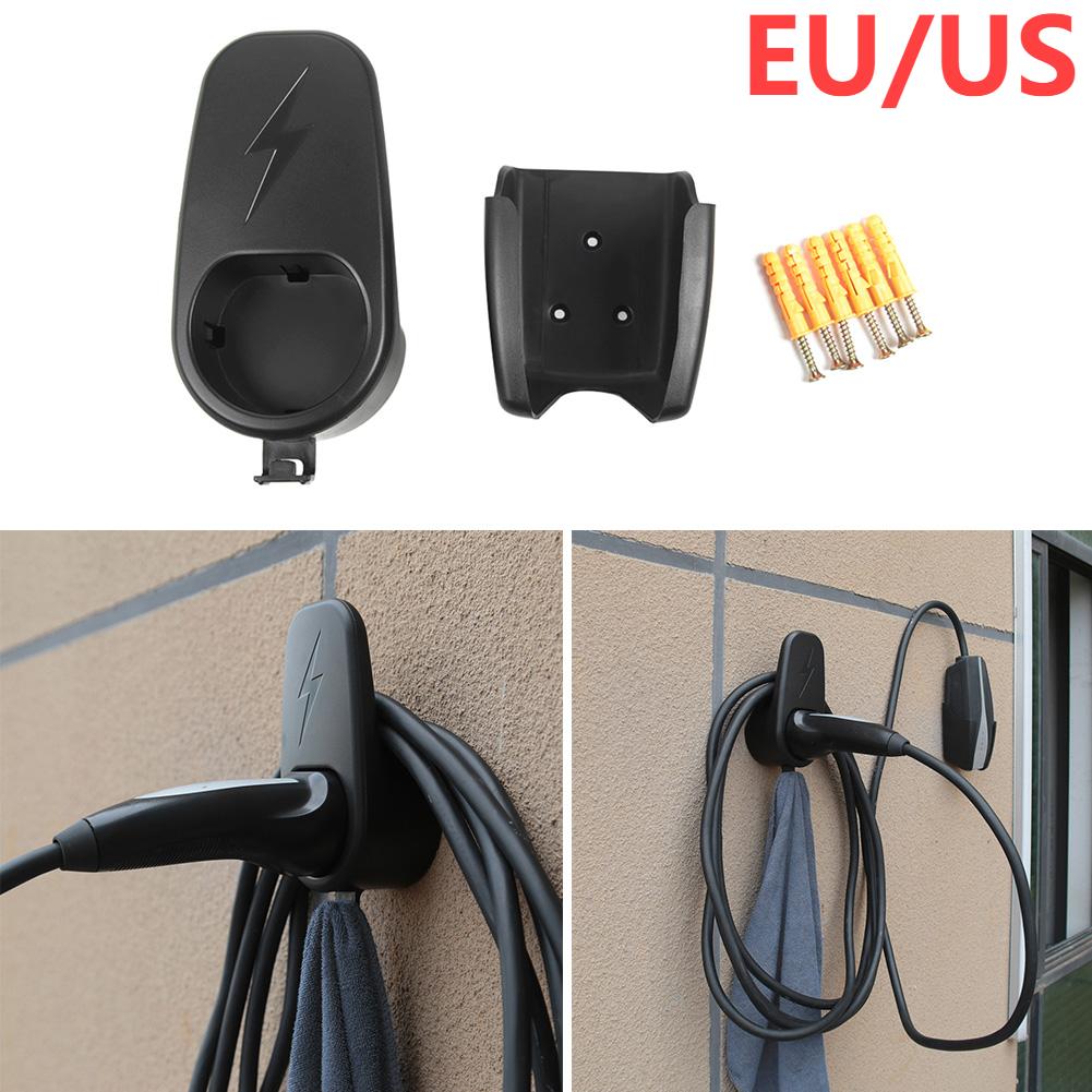 Car Charging Cable Mount for Tesla Model 3 Y Accessories Wall Mount with Chassis Bracket Connector Bracket Charger Holder