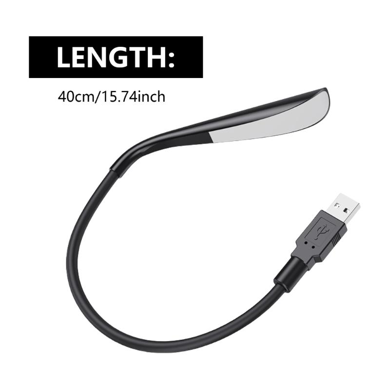 USB 5V Touch LED Night Light with 3 Adjustable Brightness Adjustable Angles for Bedsides Study and Camping